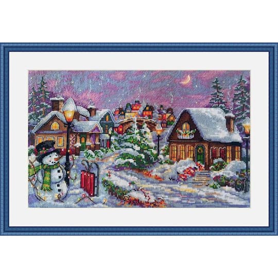Merejka Christmas Night Counted Cross Stitch Kit